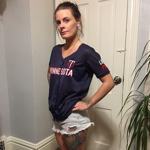Minnesota Twins Buttonup Jersey
